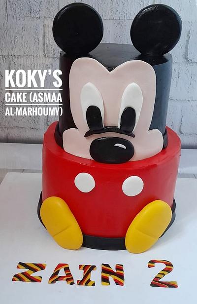 Micky mouse cake - Cake by AsmaaNabeel