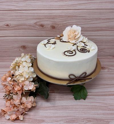 Sweet flower  - Cake by Annette Cake design