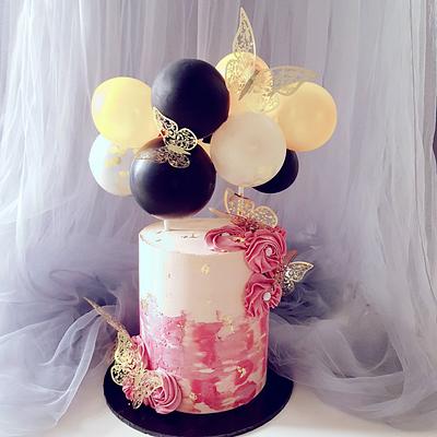 Balloon cake - Cake by Kristina 