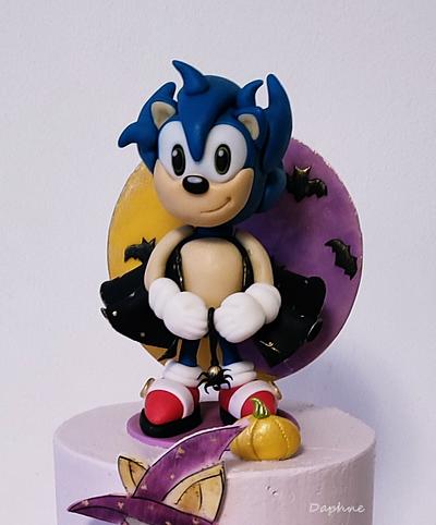 Sonic with the spider - Cake by Daphne