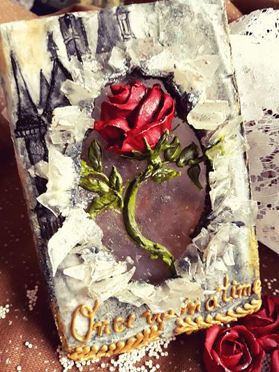Lovely rose  - Cake by Morelloart