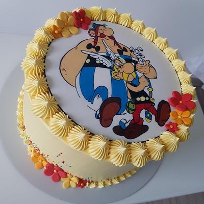 Asterix and Obelix ❤ - Cake by MarinaM