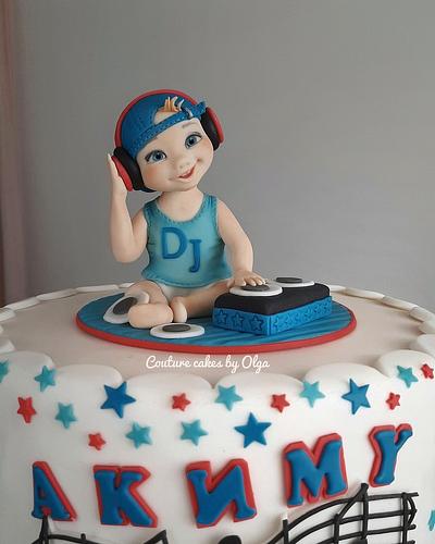 Baby DJ - Cake by Couture cakes by Olga