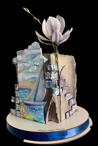 My artistic anniversary cake - Cake by CvetyAlexandrova