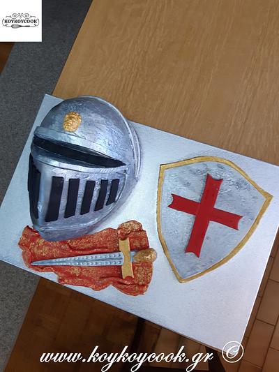Medieval knight Cake - Cake by Rena Kostoglou