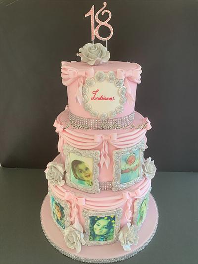 Pink Birthday Cake - Cake by Popsue