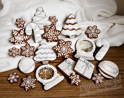 Christmas cookies - Cake by FondanEli