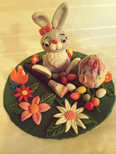 Easter bunny - Cake by Édesvarázs