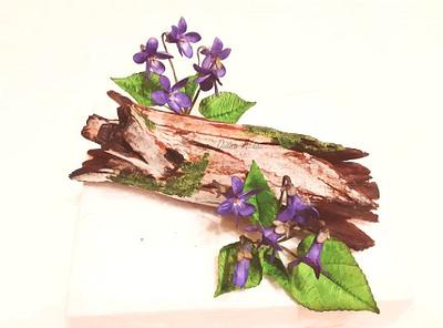 My violets - Cake by  Diana Aluaş
