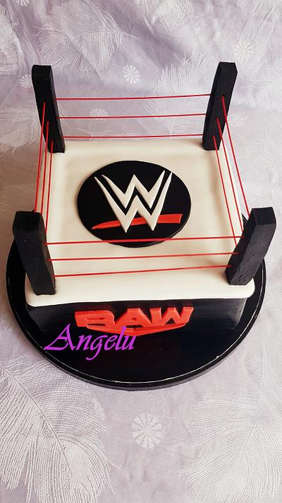 WWE catch ring - Cake by Angelu