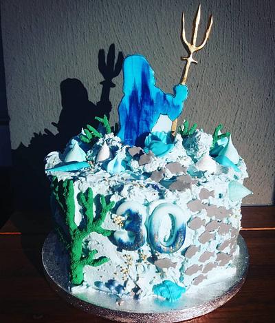 Aquaman - Cake by Petraend