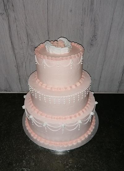 Christening cake - Cake by Katie3