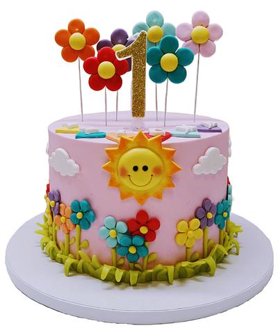 First birthday cake - Cake by DortikarnaLucie