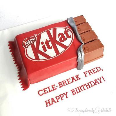 Kit Kat cake - Cake by Michelle Chan