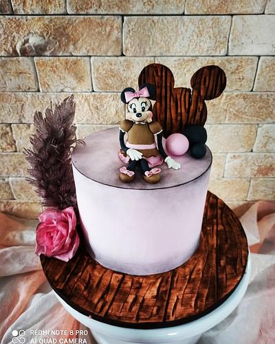 Minnie mouse cake 🍂 - Cake by Cakes_bytea
