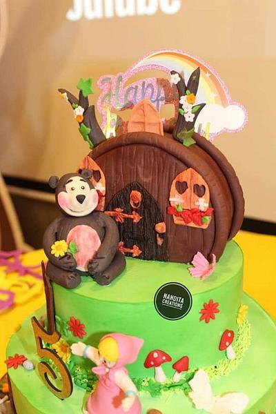 Marsha and bear - Cake by Nandita