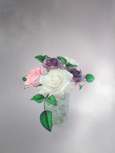 Bouquet of roses - Cake by Dari Karafizieva