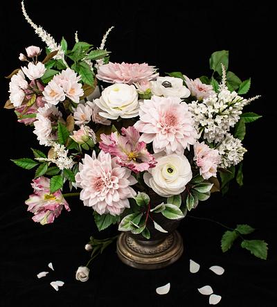 Flower bouquet 💗 - Cake by Erika Amelia Ersek