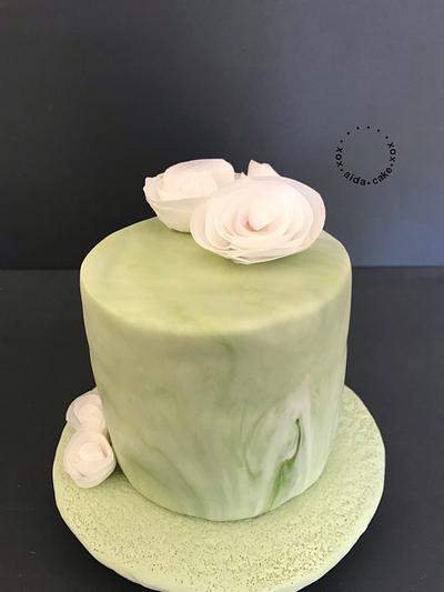 Green Princess  - Cake by xox.aida.cake.xox