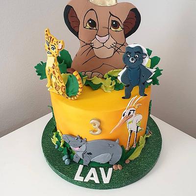 Lion cake - Cake by TORTESANJAVISEGRAD