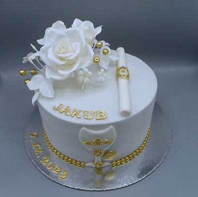 Communion cake  - Cake by Janka