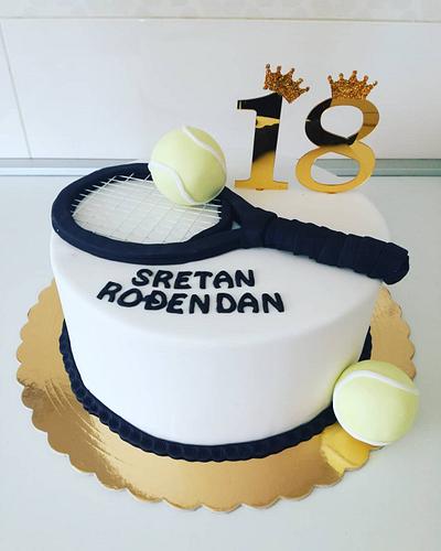 Tenis cake - Cake by Tortebymirjana