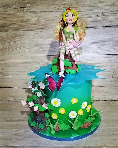 Flora ♥️ - Cake by Desislava Tonkova