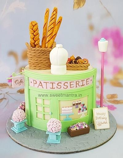 Cake for Patisserie Cafe owner - Cake by Sweet Mantra Homemade Customized Cakes Pune