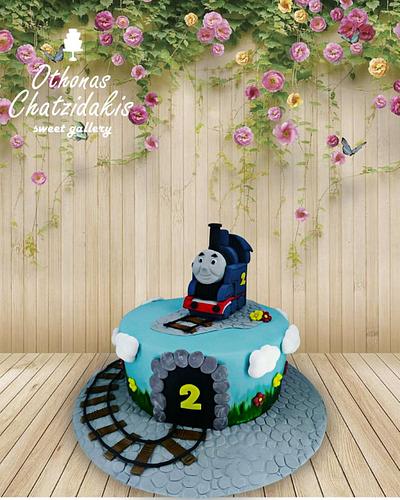 Thomas the Train - Cake by Othonas Chatzidakis 