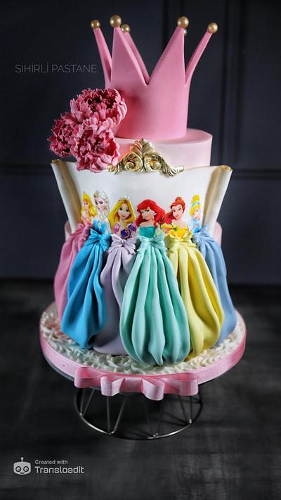 Disney Princesses Cake - Cake by Sihirli Pastane