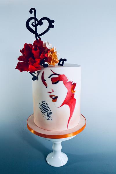 Music themend cake - Cake by tomima