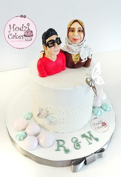 Mom & Son Cake - Cake by Hend Taha-HODZI CAKES