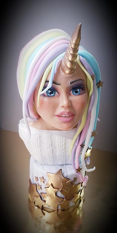 Unicorn girl  - Cake by Olanuta Alexandra