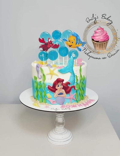 Little mermaid Ariel  - Cake by Emily's Bakery