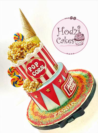 PopCorn Cake🍿❤️ - Cake by Hend Taha-HODZI CAKES