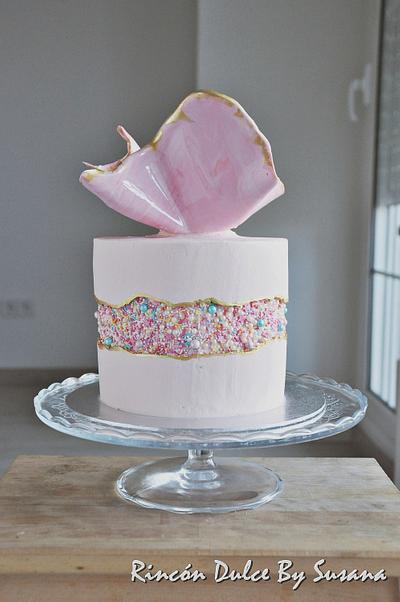 Fault line cake - Cake by rincondulcebysusana