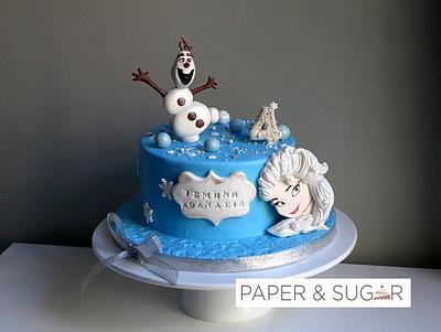 Frozen cake - Cake by Dina - Paper and Sugar