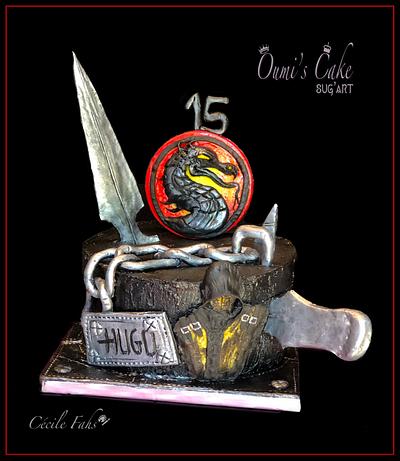 Mortal Kombat Cake - Cake by Cécile Fahs