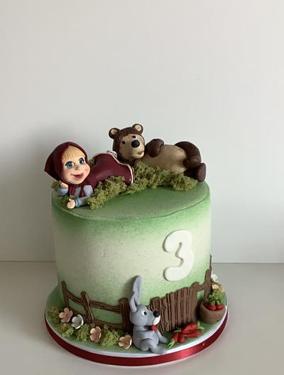 Masha and bear - Cake by Anka