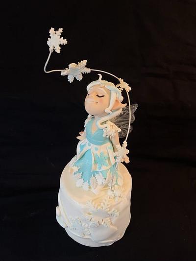 Winter Fairy - Cake by Cristina Arévalo- The Art Cake Experience