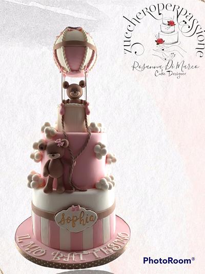 Sweet Baptism Cake - Cake by zuccheroperpassione