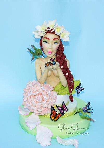 Primavera 🦋  - Cake by Silvia Salerno 