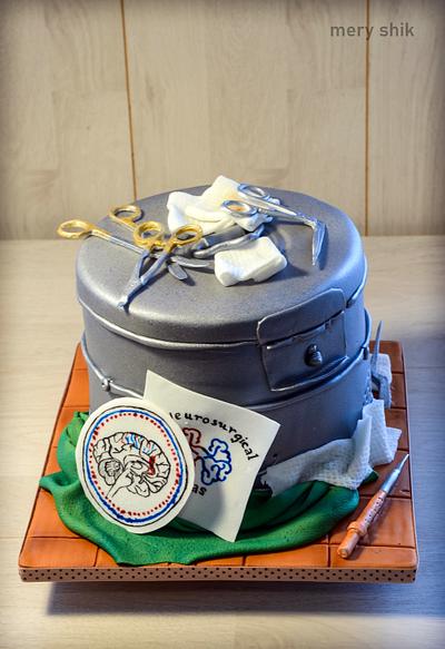 Little neurosurgical cake - Cake by Maria Schick