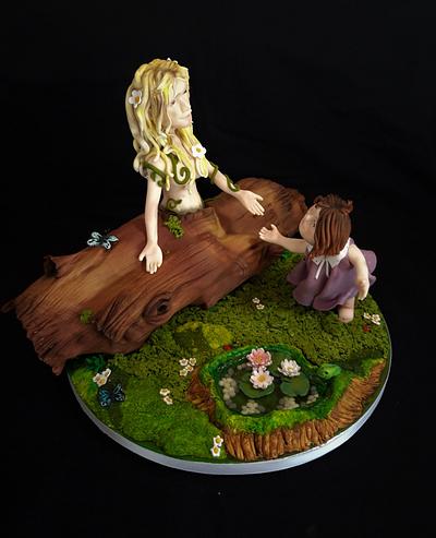 Playing with mother nature. - Cake by Cristina Arévalo- The Art Cake Experience