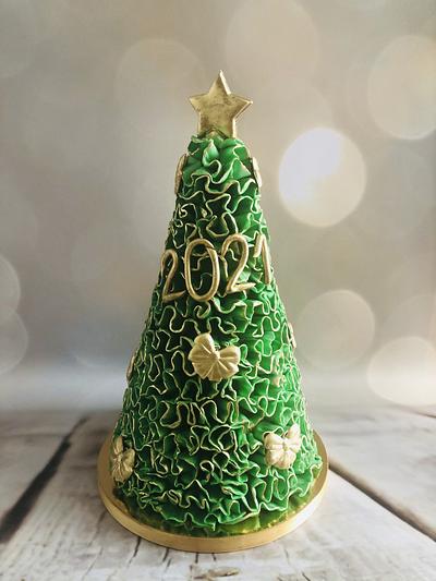 New Year tree - Cake by Renatiny dorty