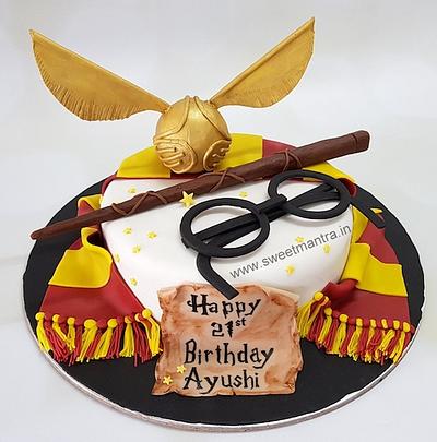 Harry Potter fan cake - Cake by Sweet Mantra Homemade Customized Cakes Pune