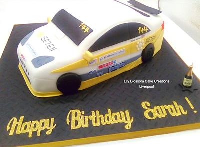 Toyota Celica Rally Car - Cake by Lily Blossom Cake Creations