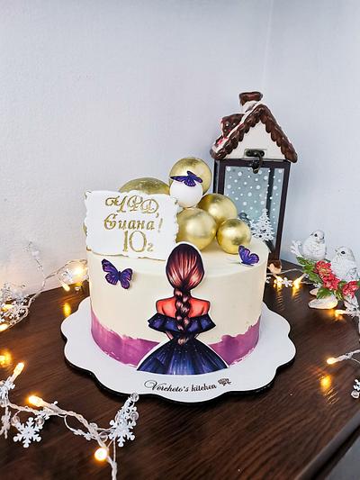 Birthday girl cake - Cake by Vyara Blagoeva 