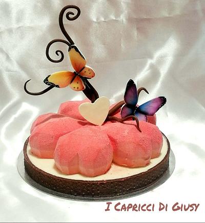 Cuore  - Cake by Maria principessa 