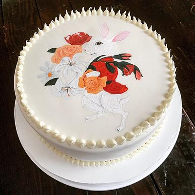 Easter Bunny Cake - Cake by Cakes By Skooby